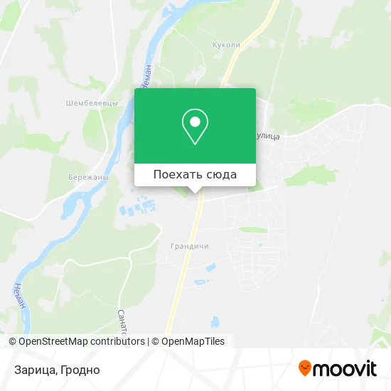 Карта Зарица