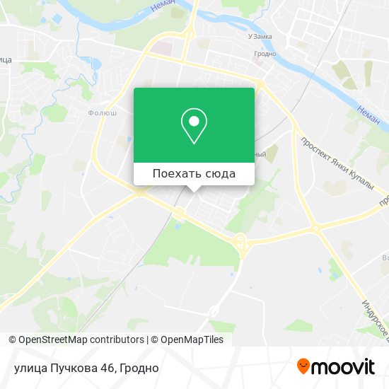 Карта улица Пучкова 46