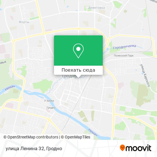 Карта улица Ленина 32