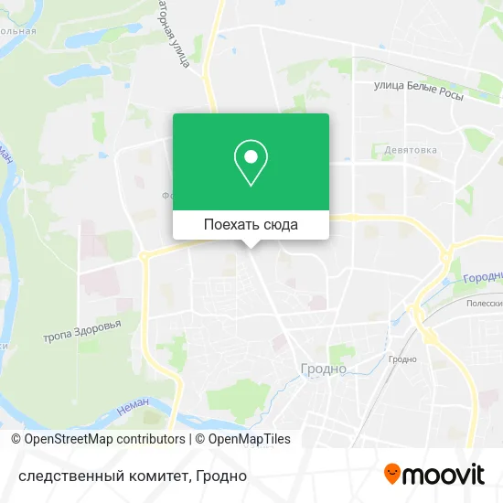 Карта следственный комитет