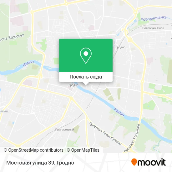 Карта Мостовая улица 39