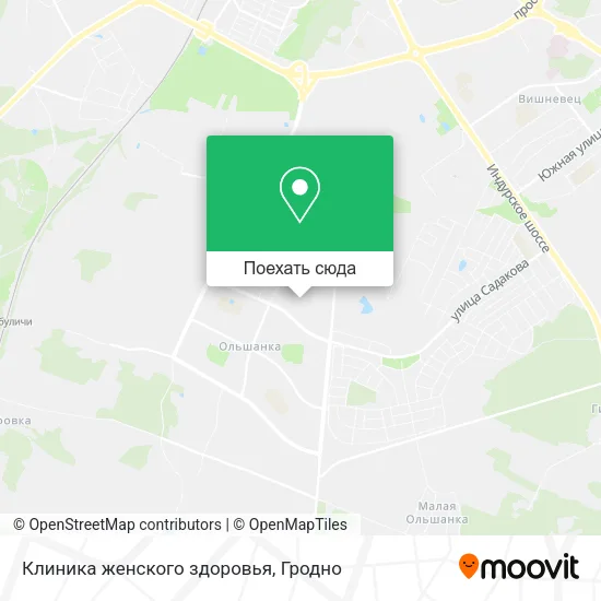 Карта Клиника женского здоровья