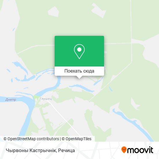 Карта Чырвоны Кастрычнiк