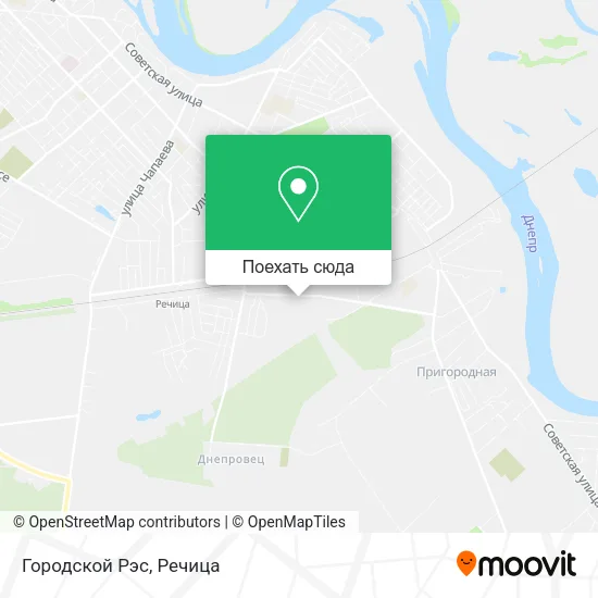 Карта Городской Рэс