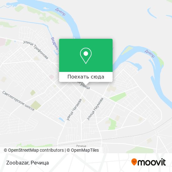 Карта Zoobazar