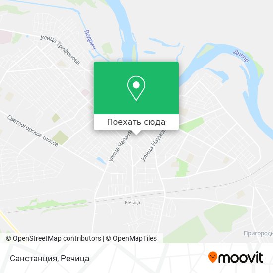 Карта Санстанция