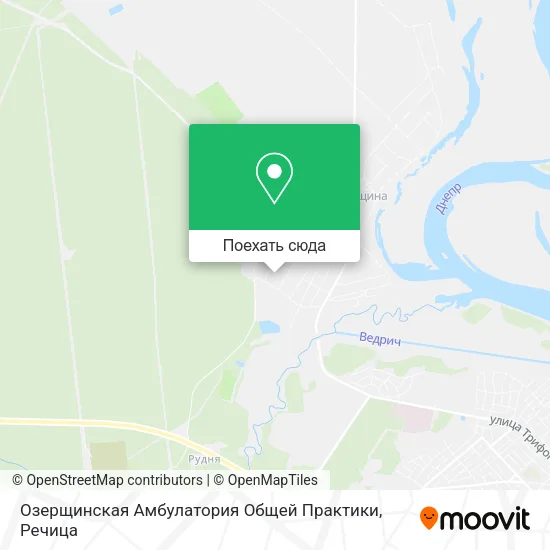 Карта Озерщинская Амбулатория Общей Практики