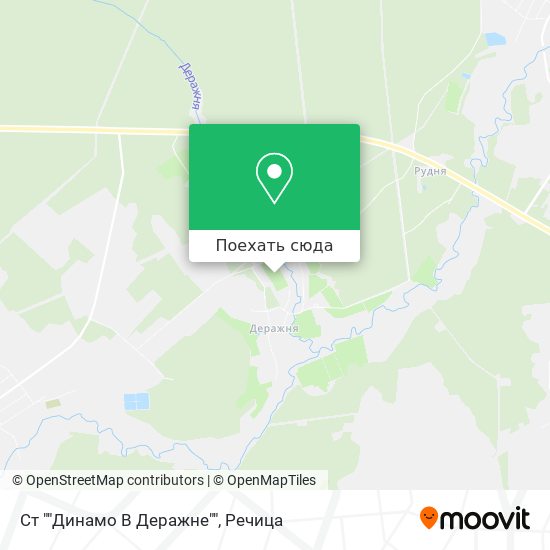 Карта Ст ""Динамо В Деражне""