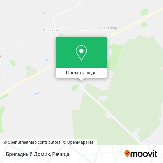 Карта Бригадный Домик