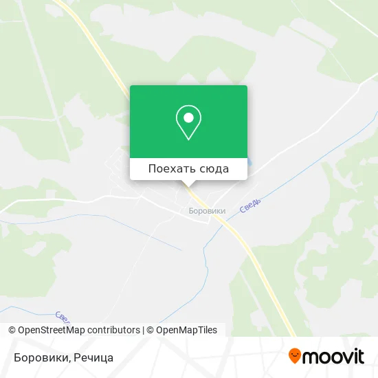 Карта Боровики