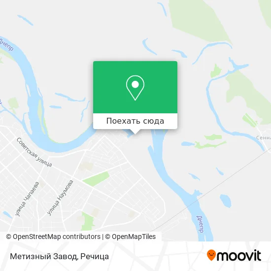 Карта Метизный Завод