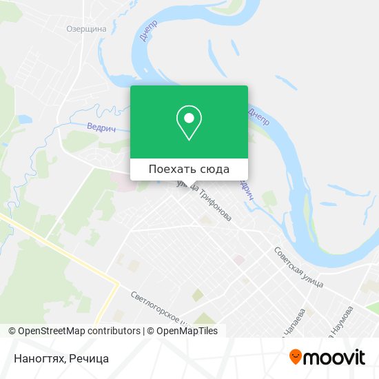 Карта Наногтях