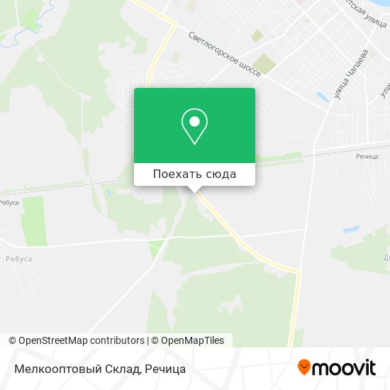 Карта Мелкооптовый Склад