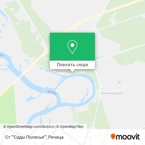 Карта Ст ""Сады Полесья""