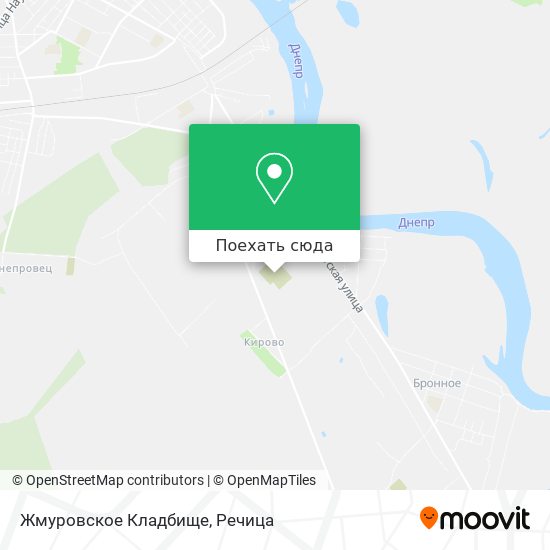 Карта Жмуровское Кладбище