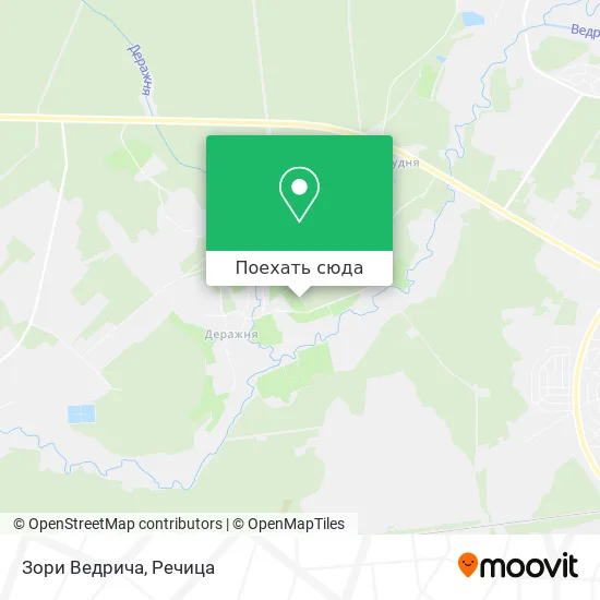 Карта Зори Ведрича
