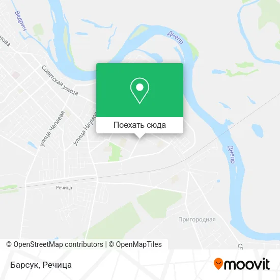 Карта Барсук