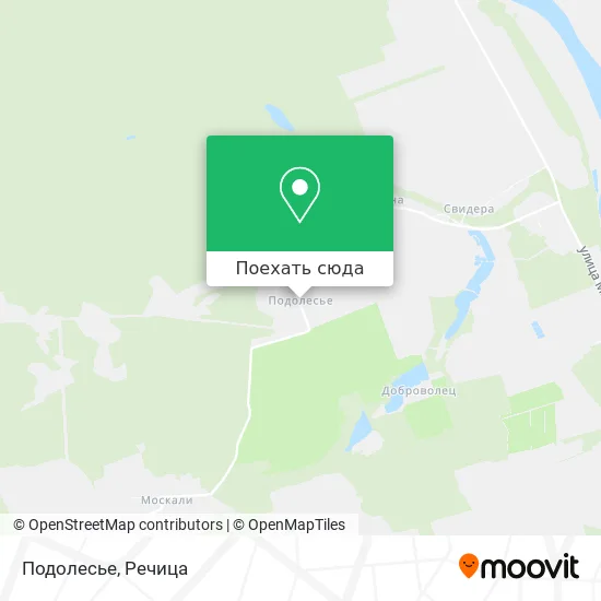 Карта Подолесье