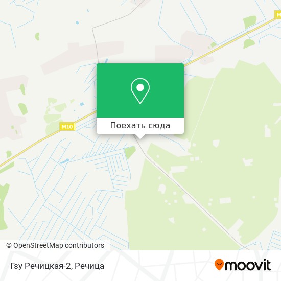 Карта Гзу Речицкая-2