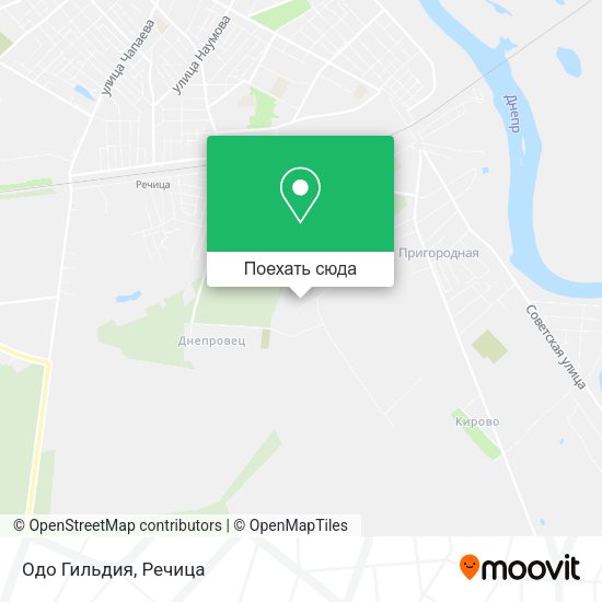 Карта Одо Гильдия