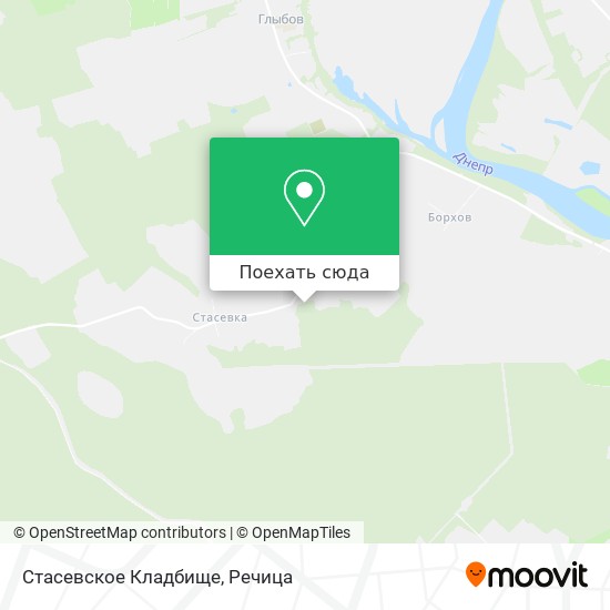 Карта Стасевское Кладбище