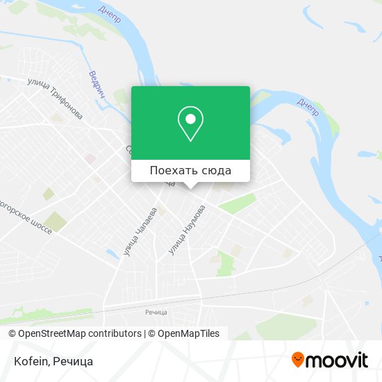 Карта Kofein