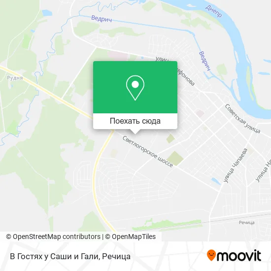 Карта В Гостях у Саши и Гали