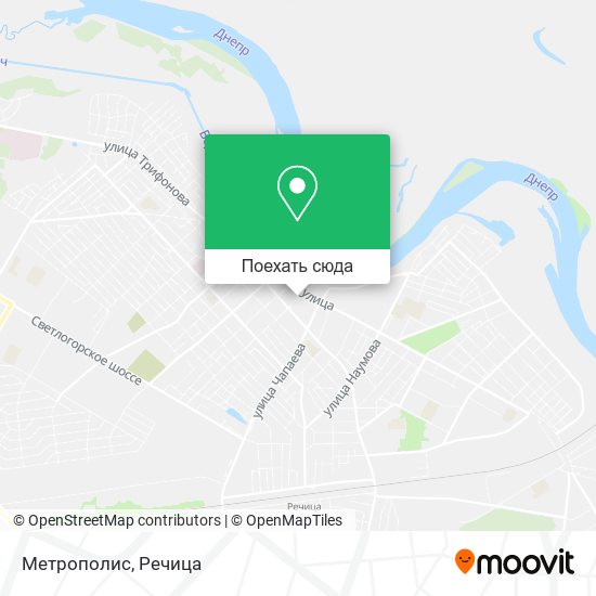 Карта Метрополис