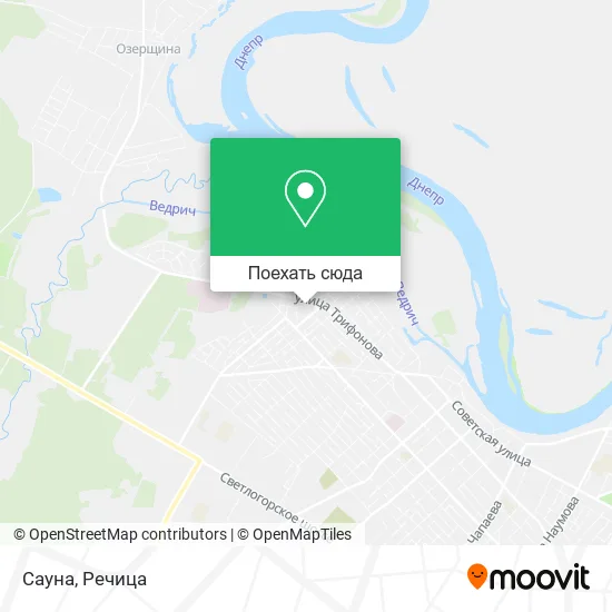 Карта Сауна