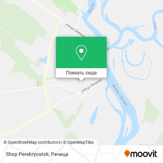 Карта Shop Perekryostok
