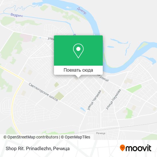 Карта Shop Rit. Prinadlezhn