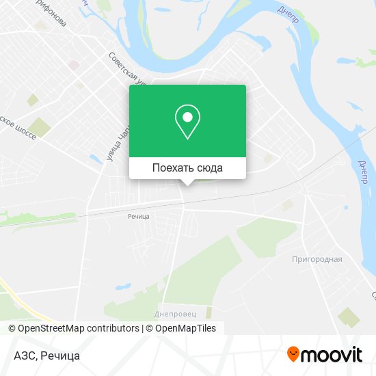 Карта АЗС