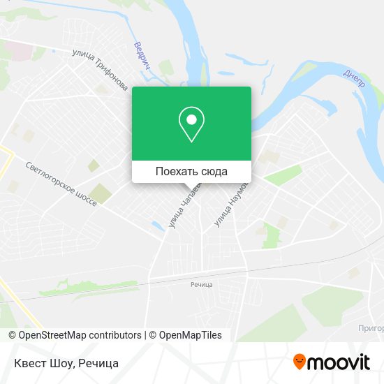 Карта Квест Шоу