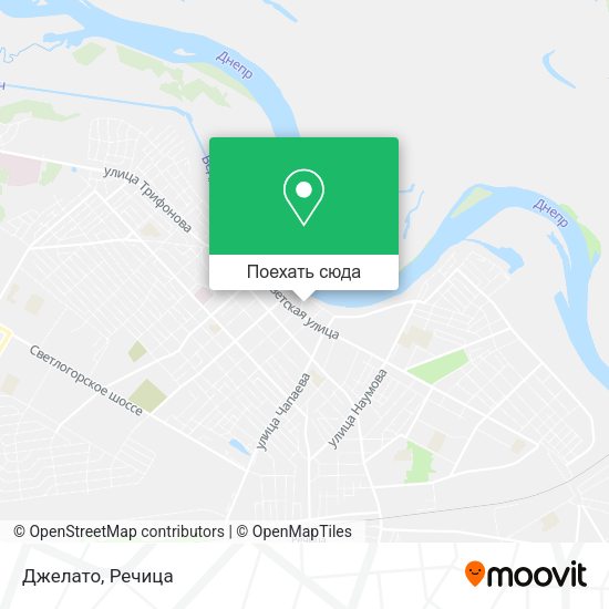 Карта Джелато