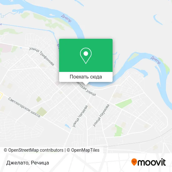 Карта Джелато