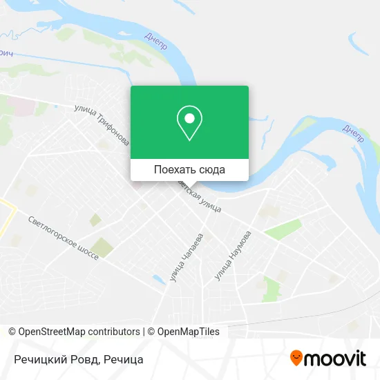 Карта Речицкий Ровд