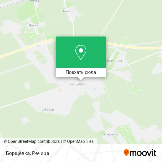 Карта Борщёвка