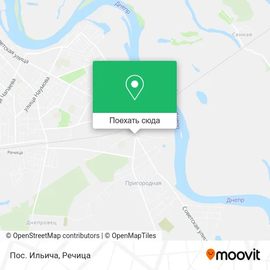 Карта Пос. Ильича