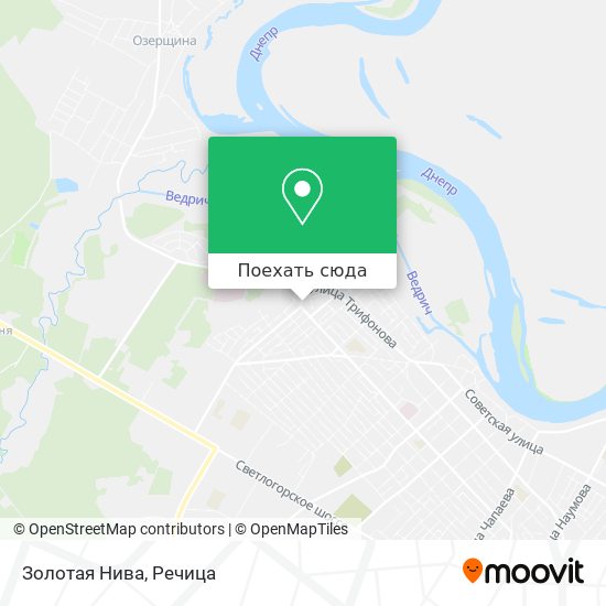 Карта Золотая Нива
