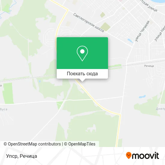 Карта Упср