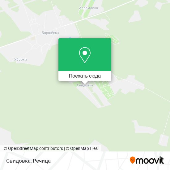 Карта Свидовка