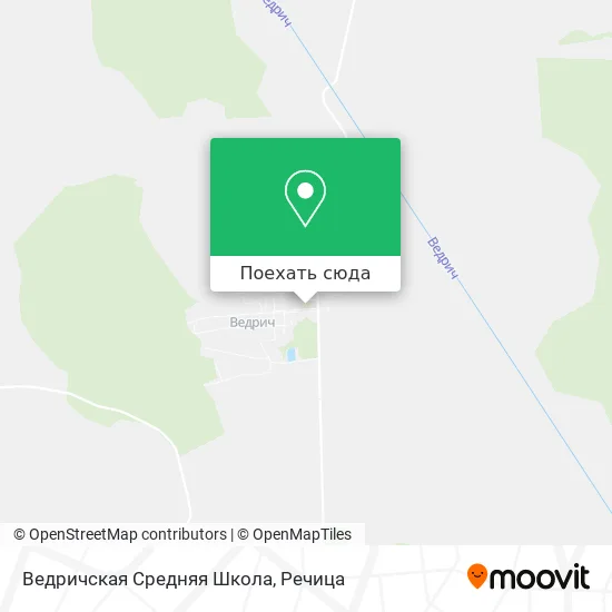 Карта Ведричская Средняя Школа