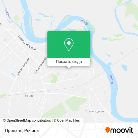 Карта Прованс