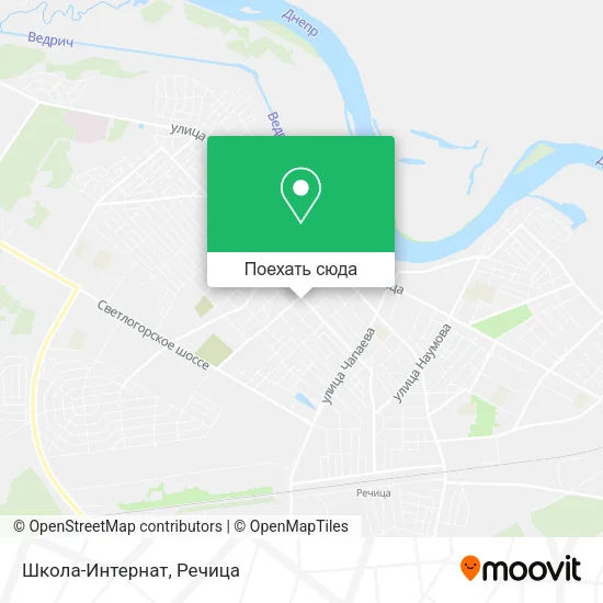 Карта Школа-Интернат