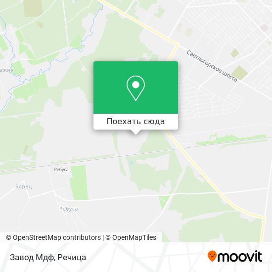 Карта Завод Мдф