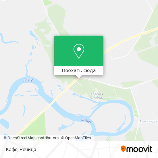 Карта Кафе