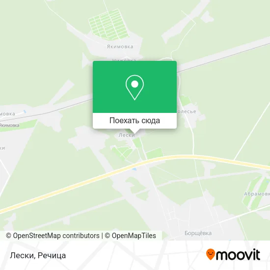 Карта Лески