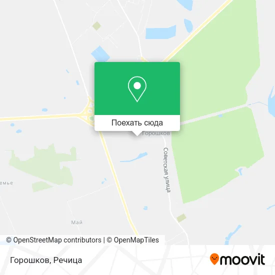Карта Горошков