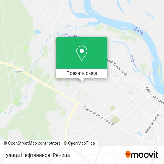 Карта улица Нефтяников