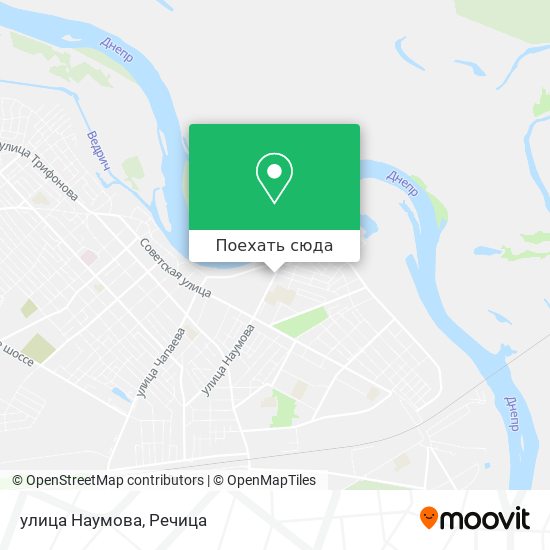 Карта улица Наумова